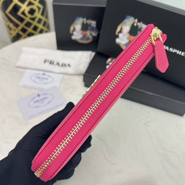 プラダ財布コピー素材ディテール